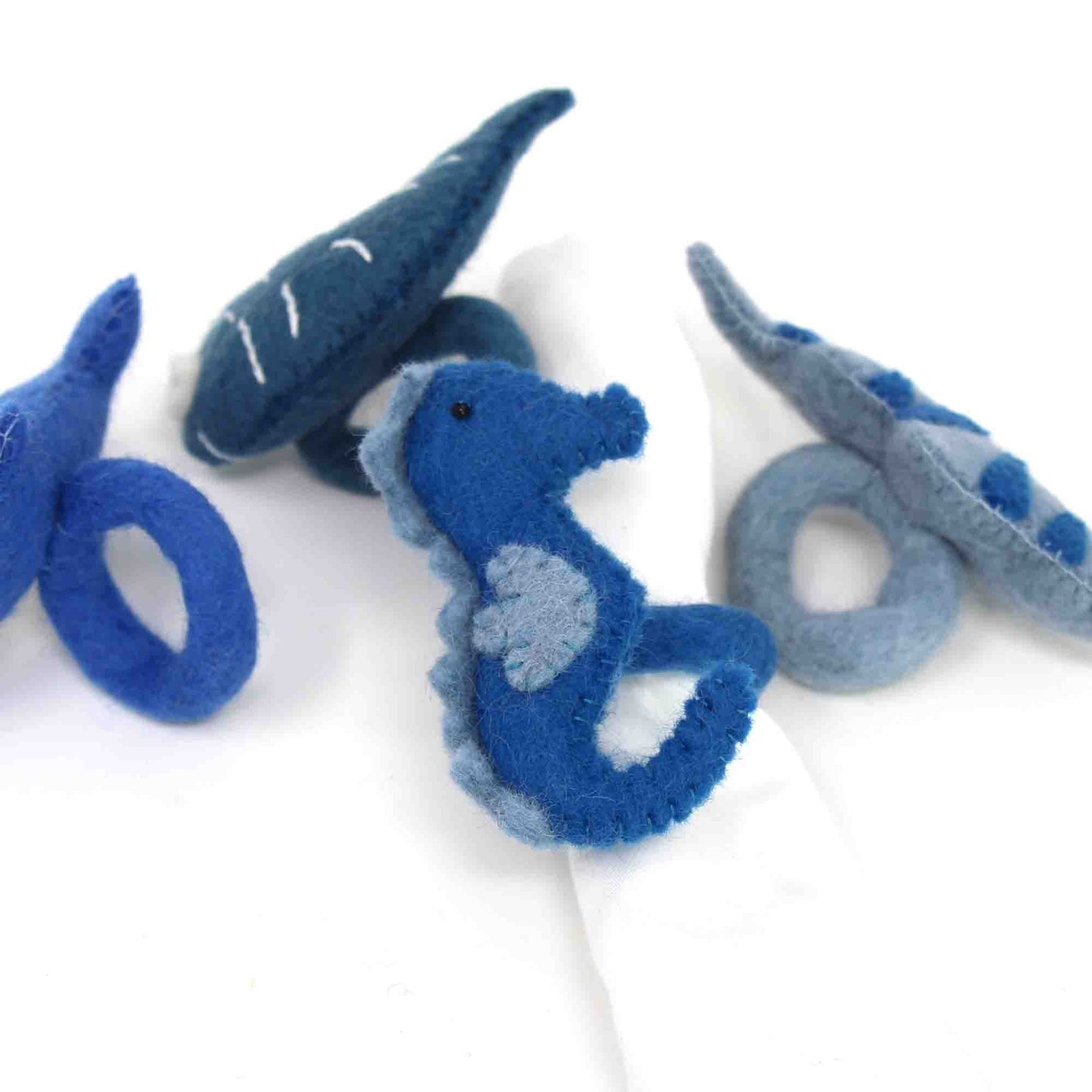 Global Groove Nautical Felt Napkin Rings