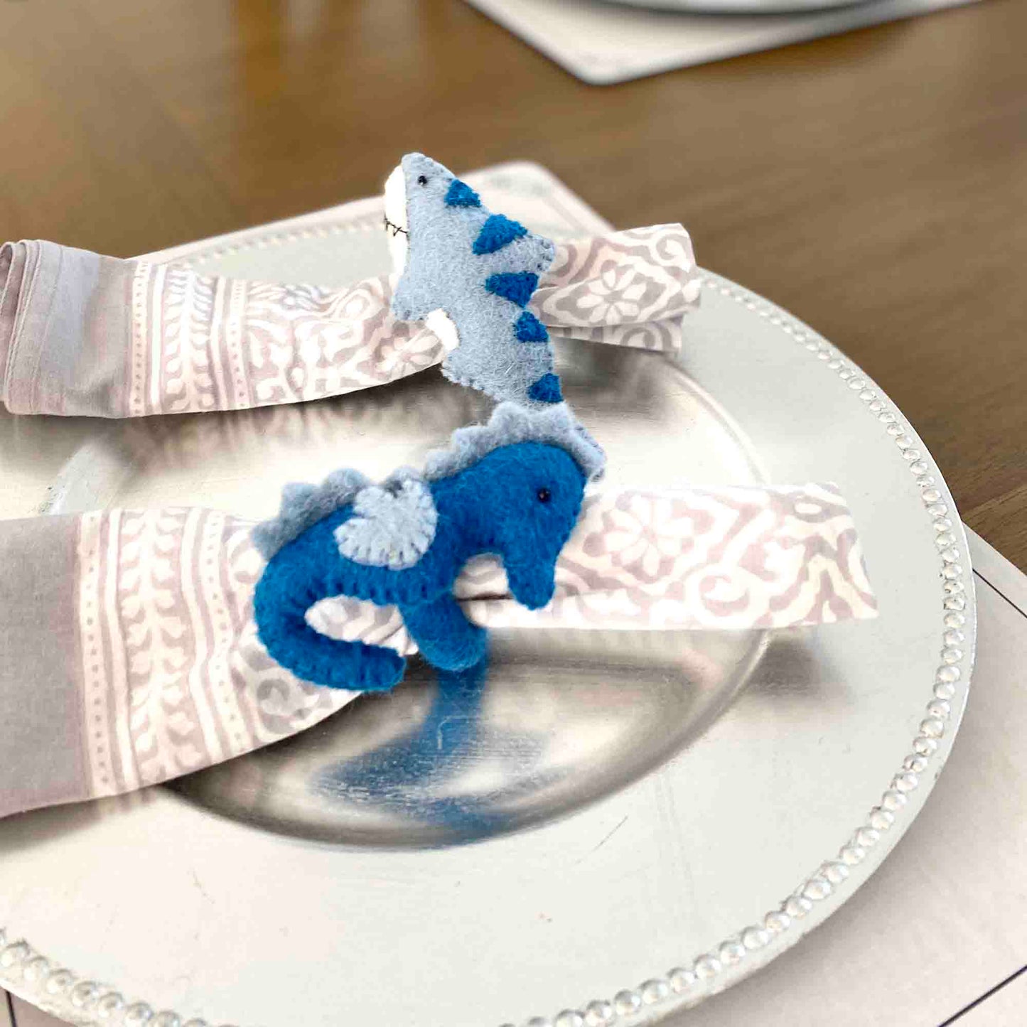 Global Groove Nautical Felt Napkin Rings